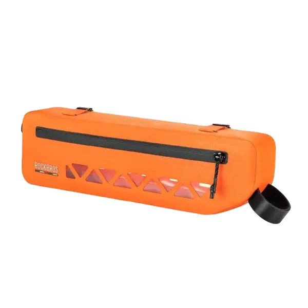 รูปสินค้า ROCKBROS Road to Sky กระเป๋าคาดเฟรมกันน้ำ 1.7 ลิตร สี Orange (อุปกรณ์เสริม ROCKBROS)