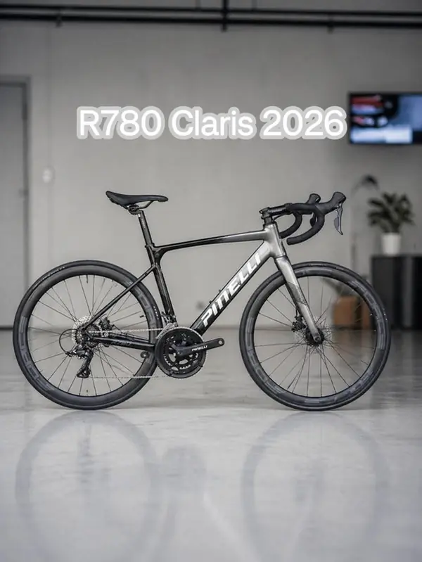 รูปสินค้า New R780 Shimano Claris 2x8sp 2026 สี grey (รถจักรยาน Pinelli)