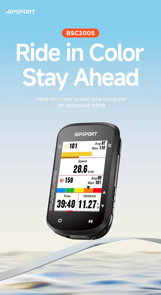 รูปสินค้า iGPSPORT BSC200S ไมล์ GPS จอสี (อุปกรณ์เสริม iGPSPORT)
